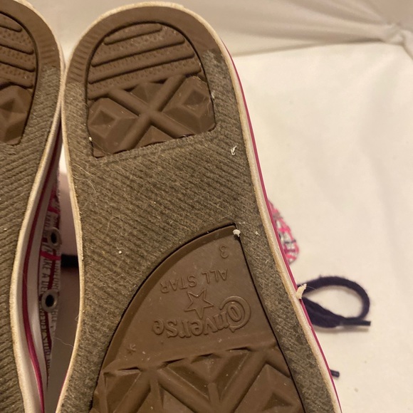 Converse Size 3 Chuck Taylor All Star Party Sneaker 649964F - Picture 13 of 15